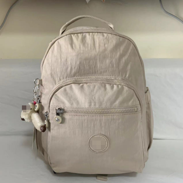 Summer Nylon Monkey Medium Side Commuter Backpacks
