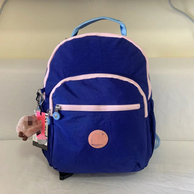 Summer Nylon Monkey Medium Side Commuter Backpacks