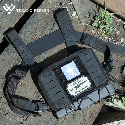 Men's Function Mechanical Style Quick Release Lightweight Men's Chest Bags