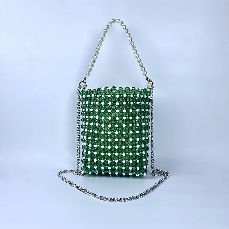 Advanced Texture Pearl Niche Fairy Portable Bucket Bags