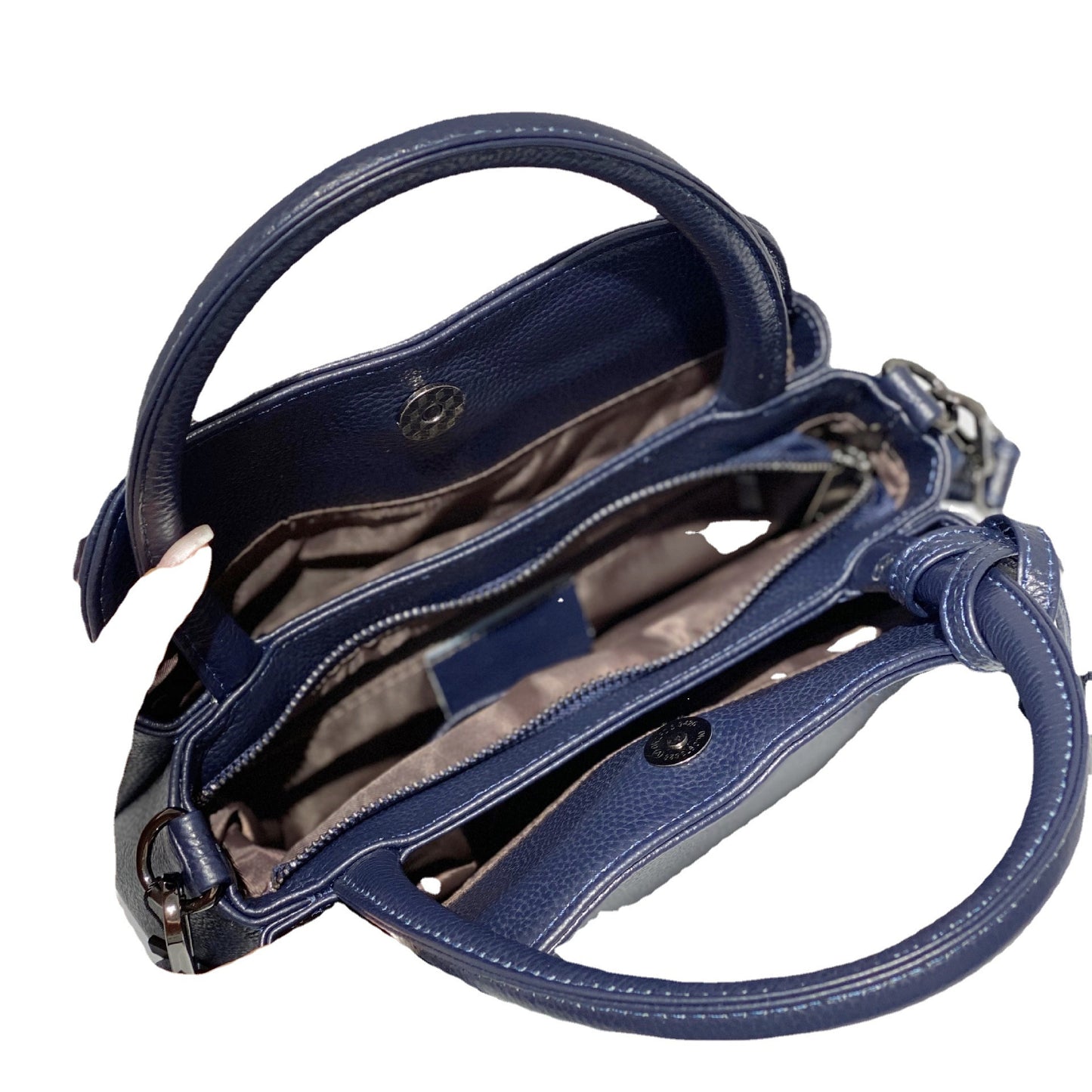 Women's Top Layer Cowhide Leather Gem Commuter Shoulder Bags