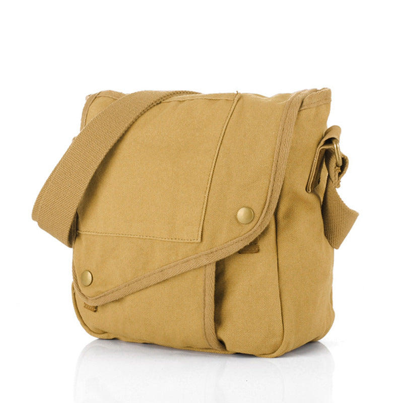 Men's S. C. Cotton Canvas Retro Packet Men's Messenger Bags