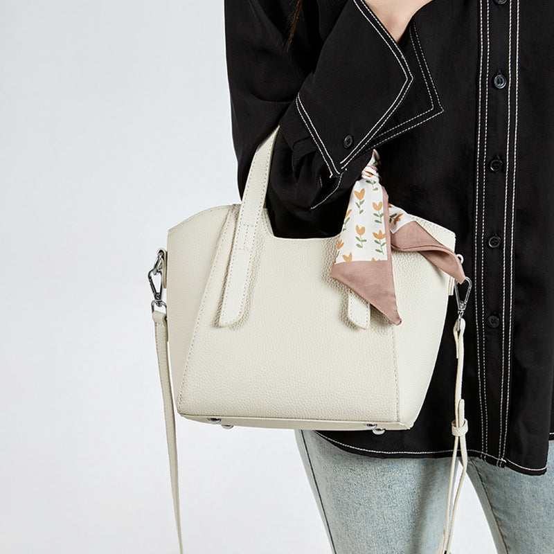Women's Stylish Genuine Leather High Sense Niche Handbags