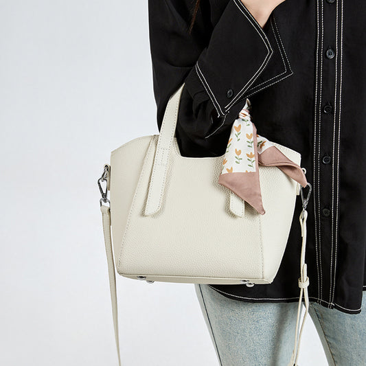 Women's Stylish Genuine Leather High Sense Niche Handbags