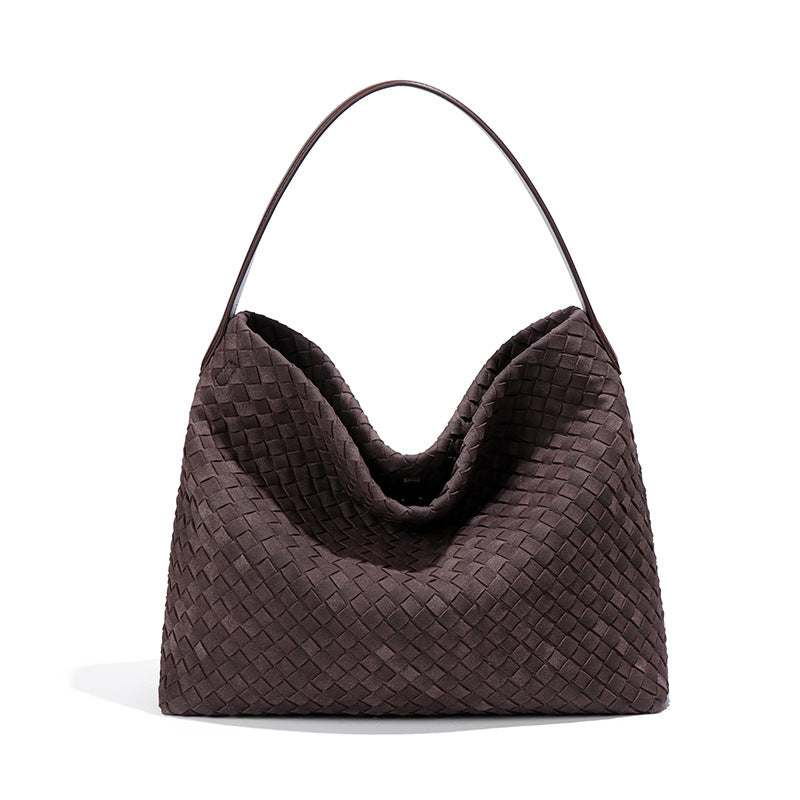 Women's High-grade Large Capacity For Woven Underarm Tote Bags