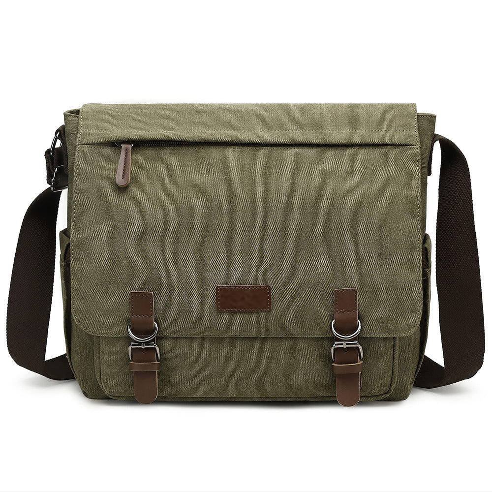 Men's Pretty Elegant Canvas Diagonal Business Men's Shoulder Bags