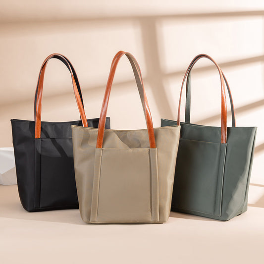 Women's Commuter Canvas Simple Large Capacity Oxford Handbags