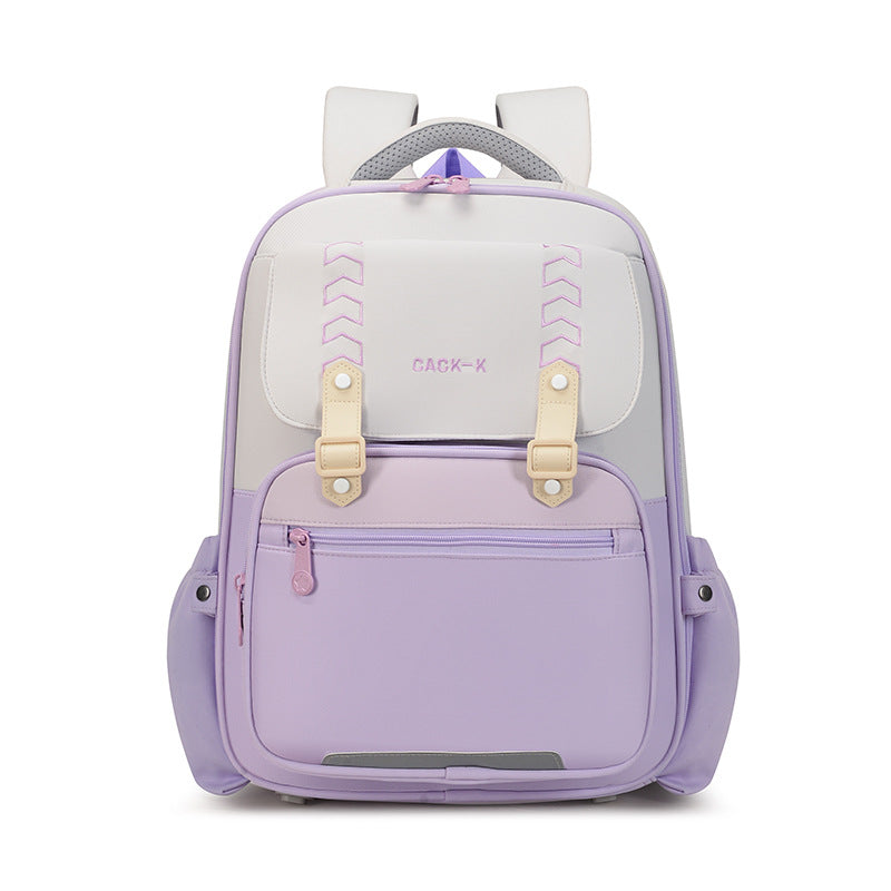 Grade One Three To Six Female Elementary School Students' Schoolbags