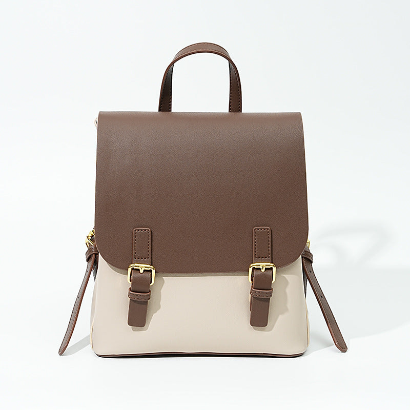 Women's Genuine Leather High-grade Large Capacity Style Backpacks