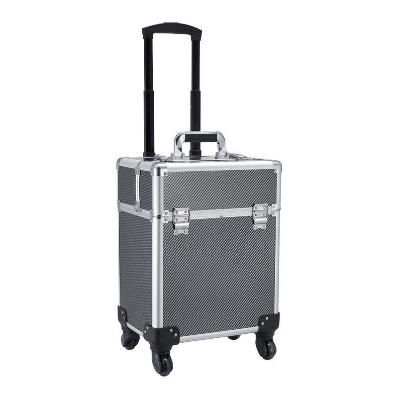 Large Capacity Nail Beauty Box Aluminum Cosmetic Cases