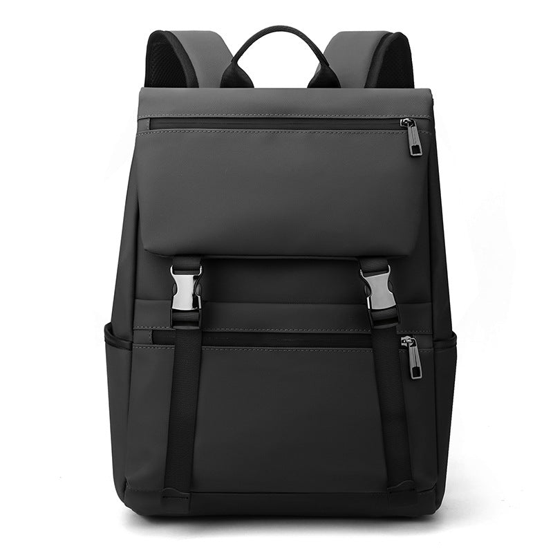 Oxford Cloth Solid Color Business Commute Backpacks
