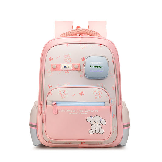 Primary Burden Reduction Large Capacity Waterproof Elementary School Students' Schoolbags