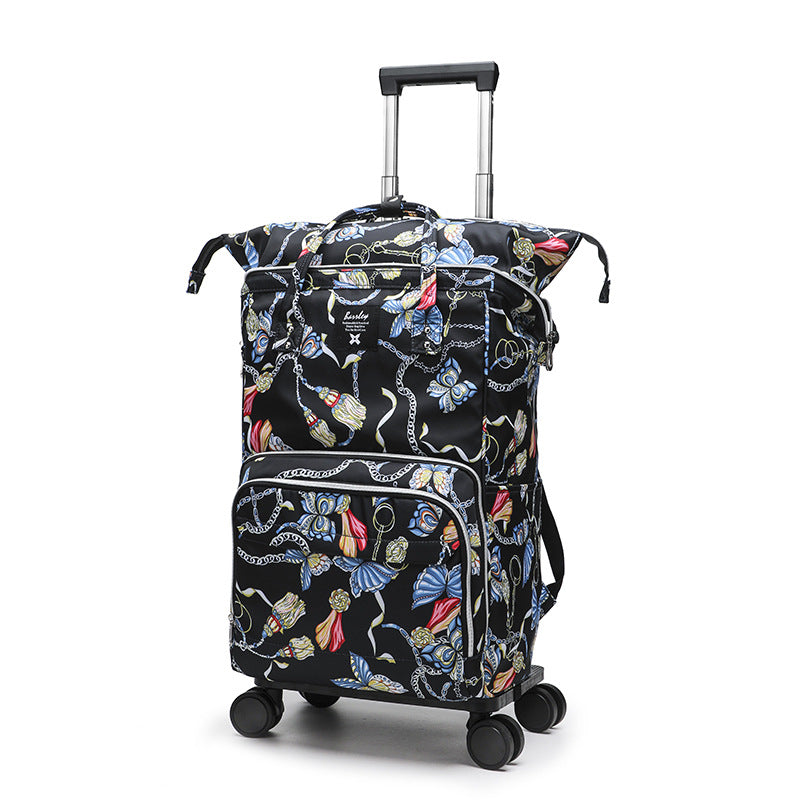 Distance Fashion Pull Waterproof Large Capacity Travel Bags