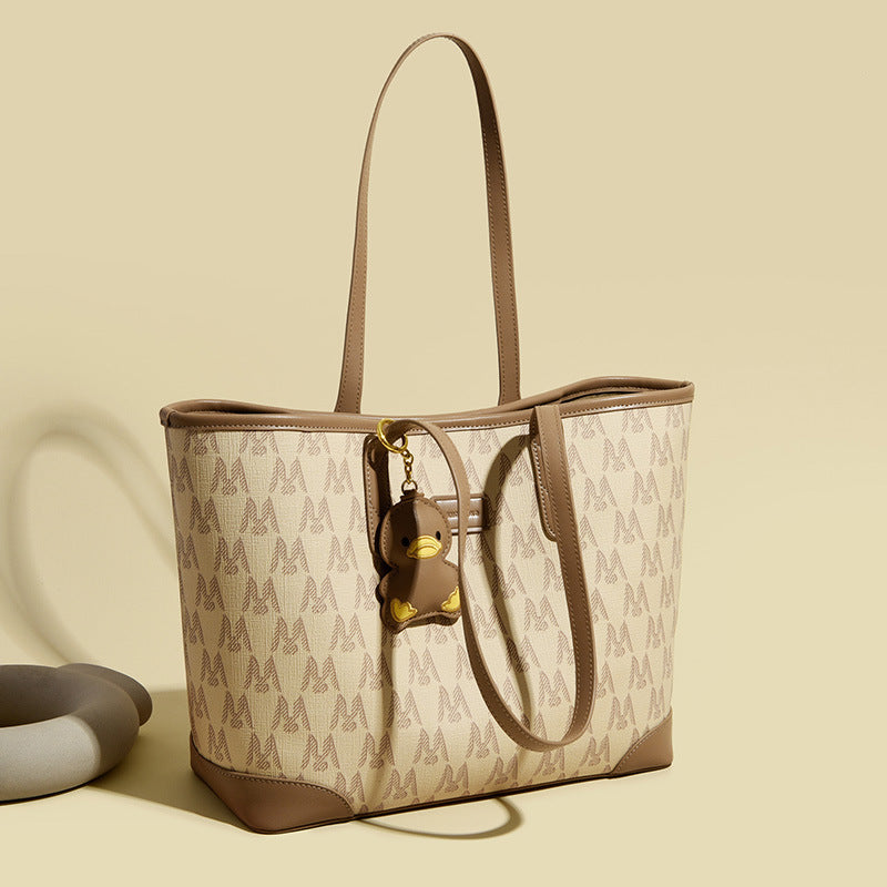 Women's Sense Fashion Printed Large Capacity Versatile Tote Bags