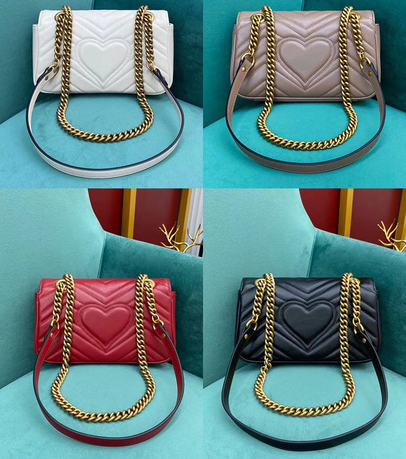 Women's Original Portable Heart Mini Dionysian Chain Bags