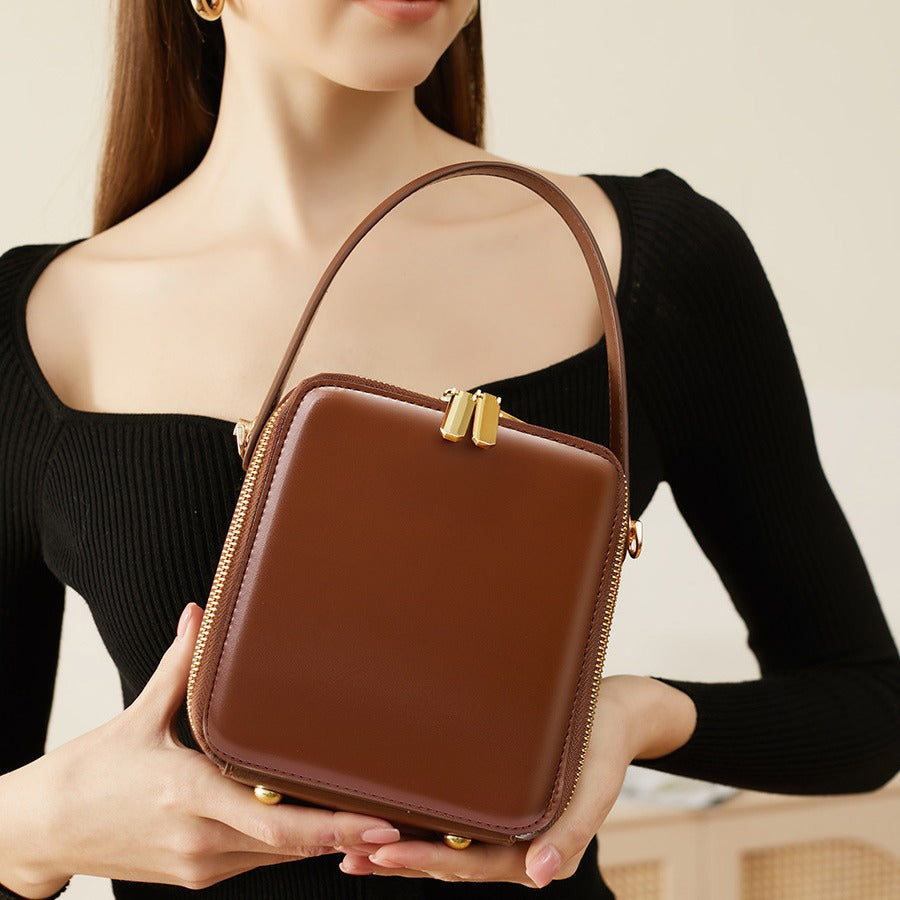 Women's Genuine Leather Affordable Luxury Fashion Crossbody Bags