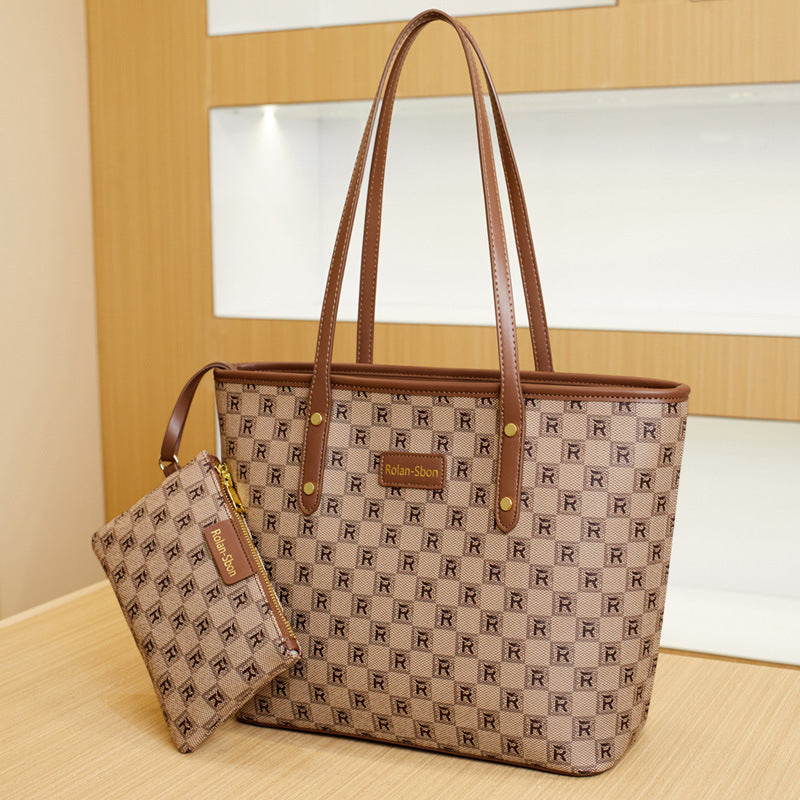 Women's Big Fashion Large Capacity Totes Commuter Shoulder Bags