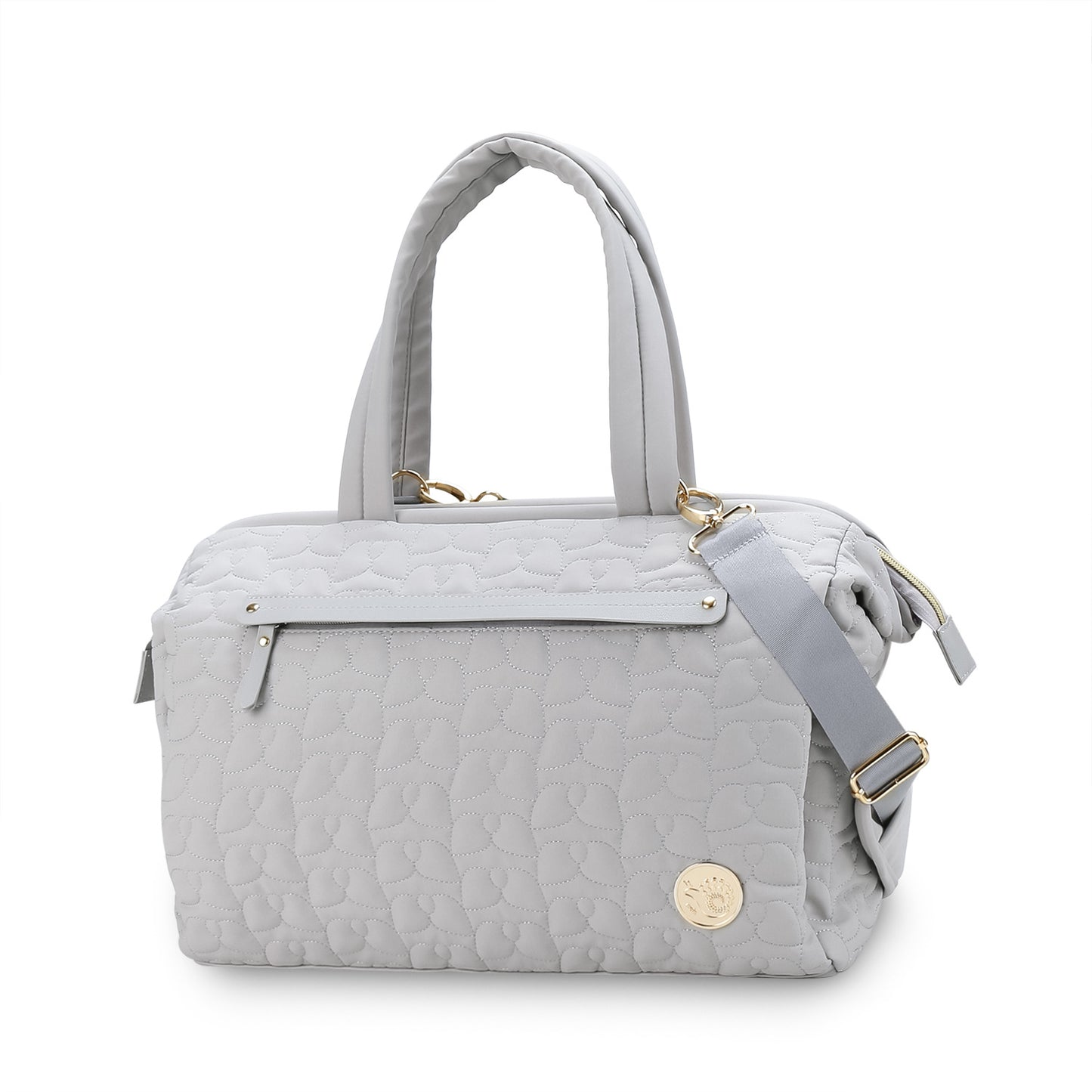 Mummy Quilted Embroidery Pattern Large Capacity Bags