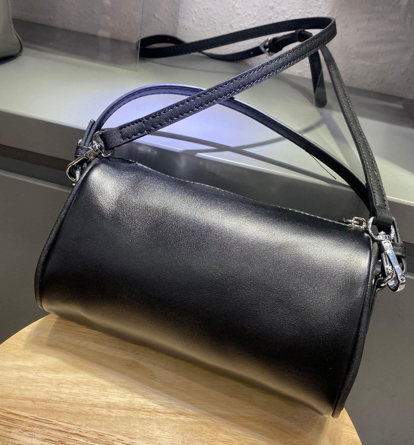 Women's First Layer Leather Fashion Simple Practical Shoulder Bags
