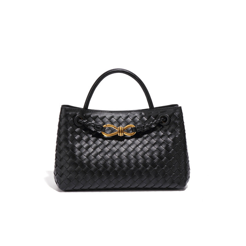 Fashion Women's Hand-woven Retro Large Capacity Handbags