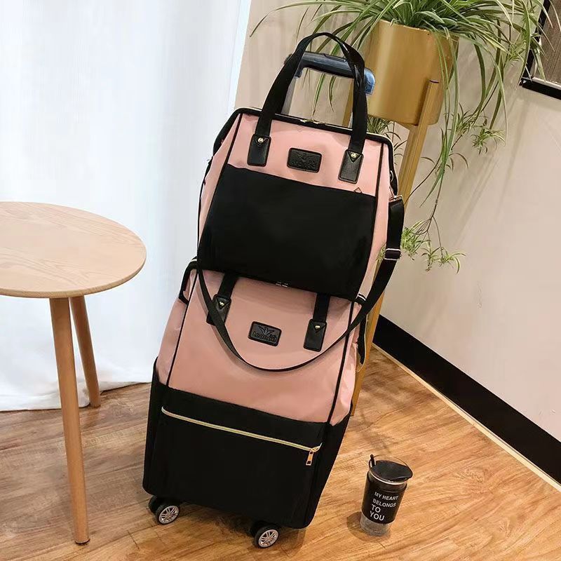 Men's Korean Style Portable Large Capacity Waterproof Travel Bags