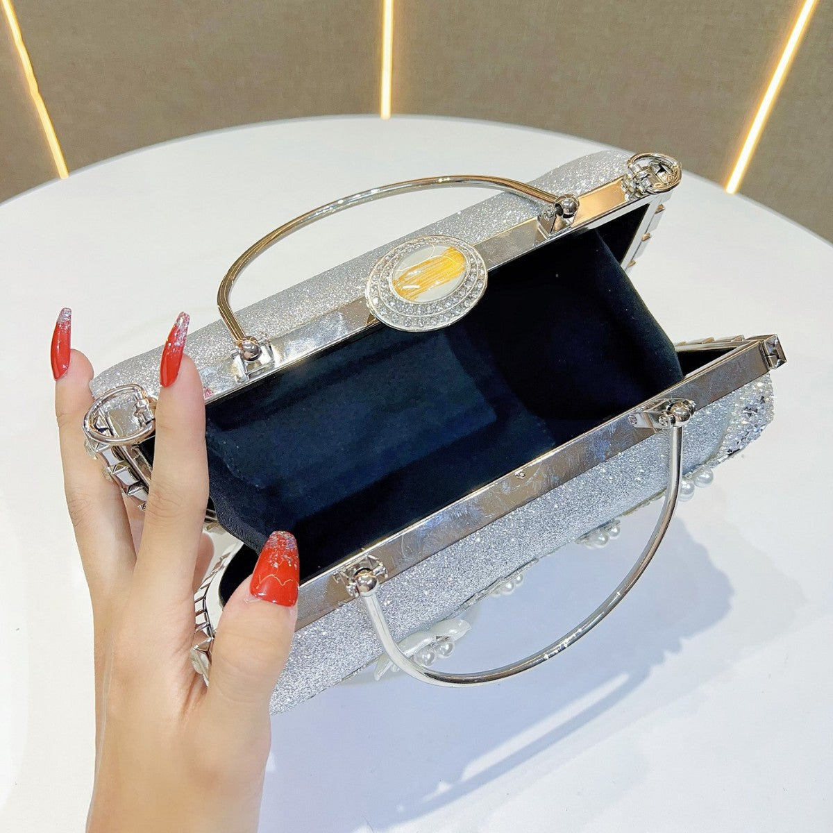 Women's Princess Dinner Banquet Dress Elegant Portable Handbags