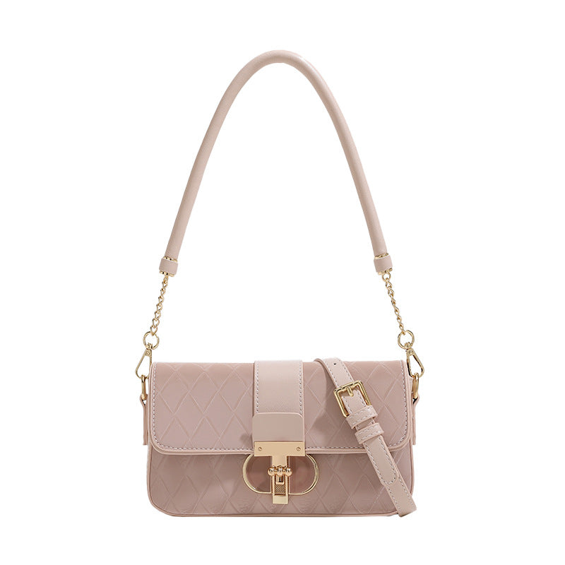 Light Summer Neon Rhombus Chain High Small Square Bags