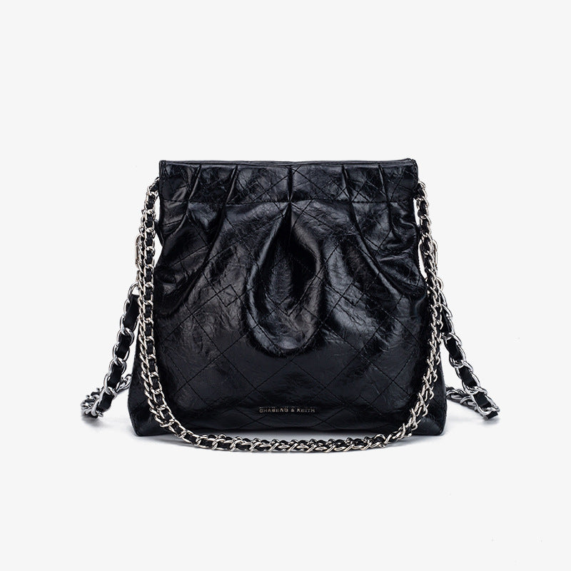 Women's High-grade Exquisite Stray Spring Underarm Garbage Shoulder Bags