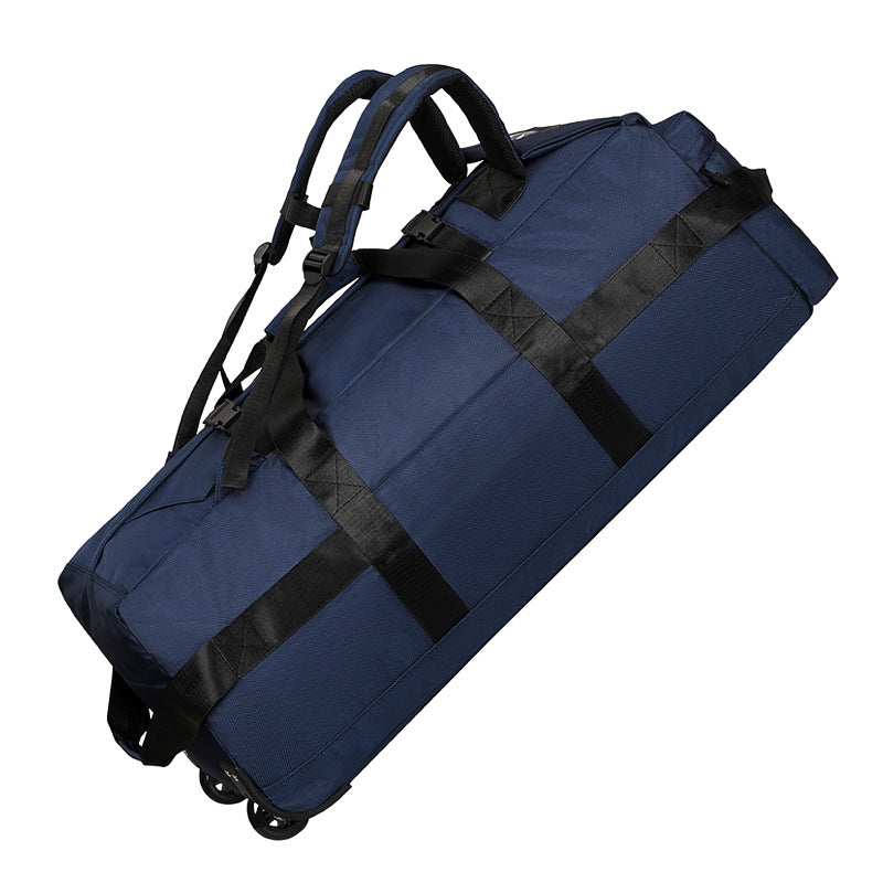 British Style Large Capacity Waterproof Checked Travel Bags