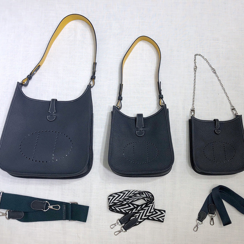 Pretty Classy Layer Cowhide Leather Versatile Bags
