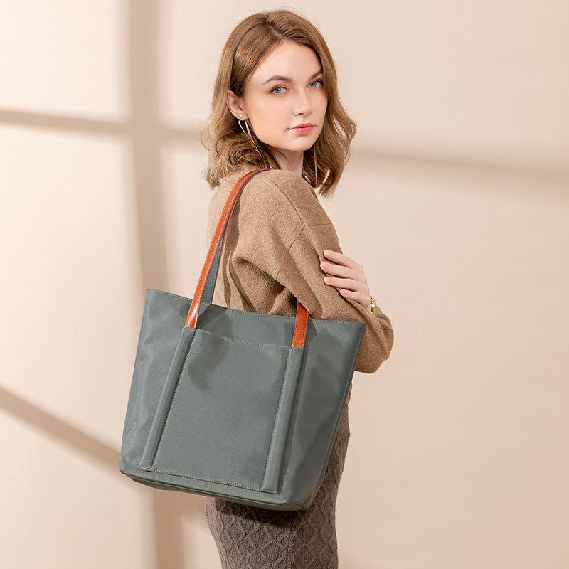 Women's Commuter Canvas Simple Large Capacity Oxford Handbags