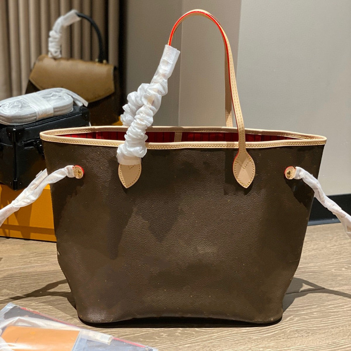 Women's Presbyopic Large Capacity Mummy Vintage Shopping Tote Bags
