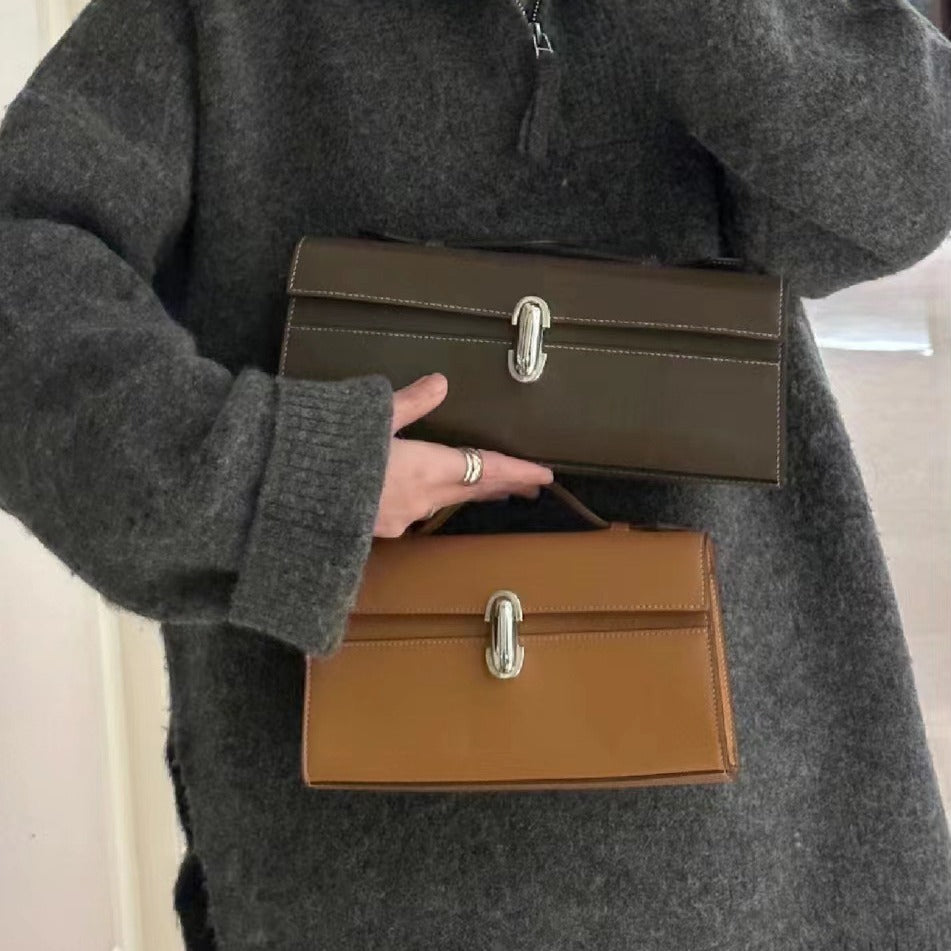 French Minority Kendall Genuine Leather High-grade Handbags