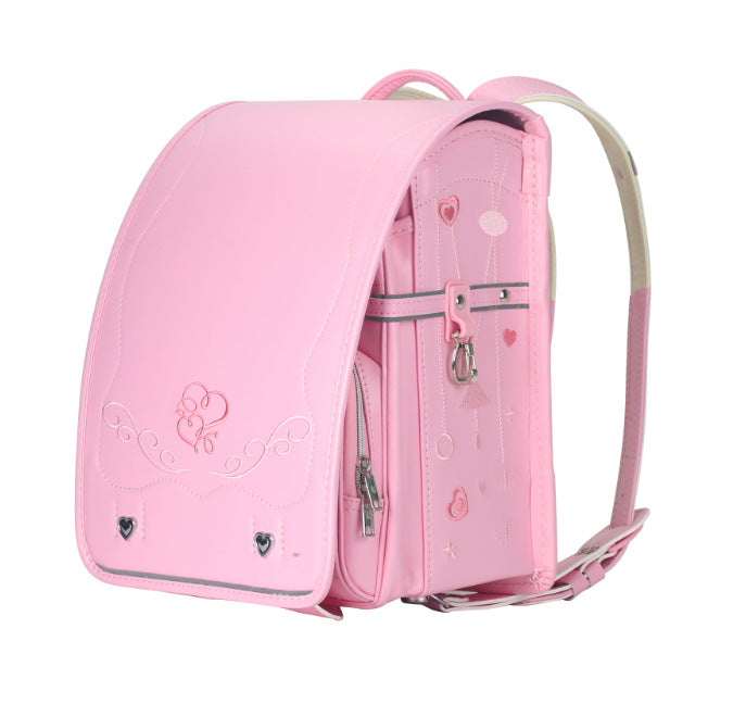 Simple Burden Relief Spine Protection Boys Elementary School Students' Schoolbags
