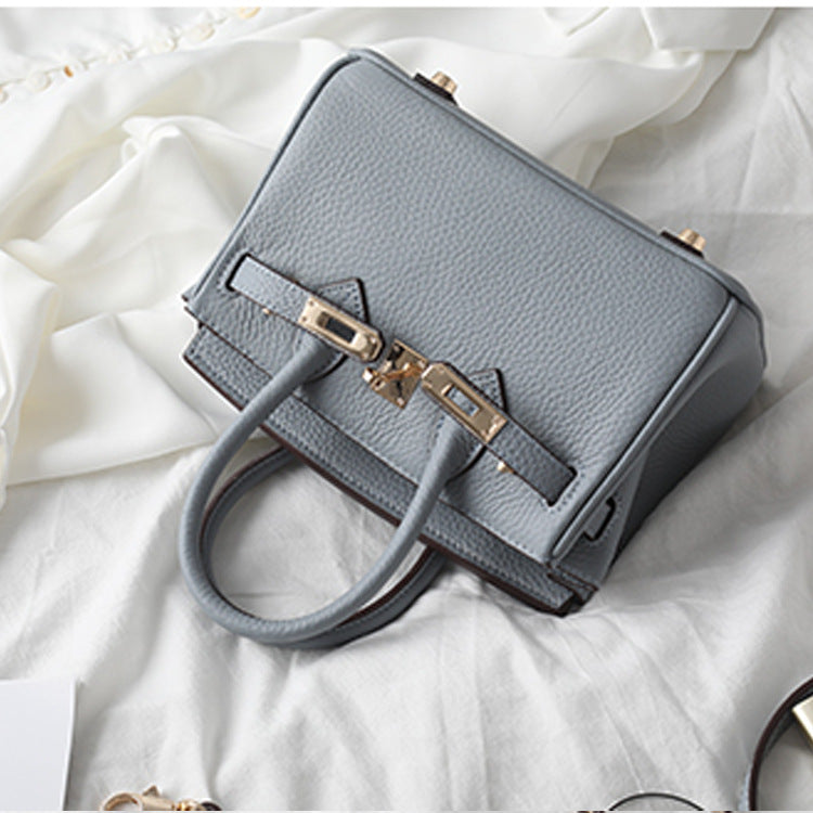 Women's Top Layer Cattlehide Leather Fashion Mini Shoulder Bags