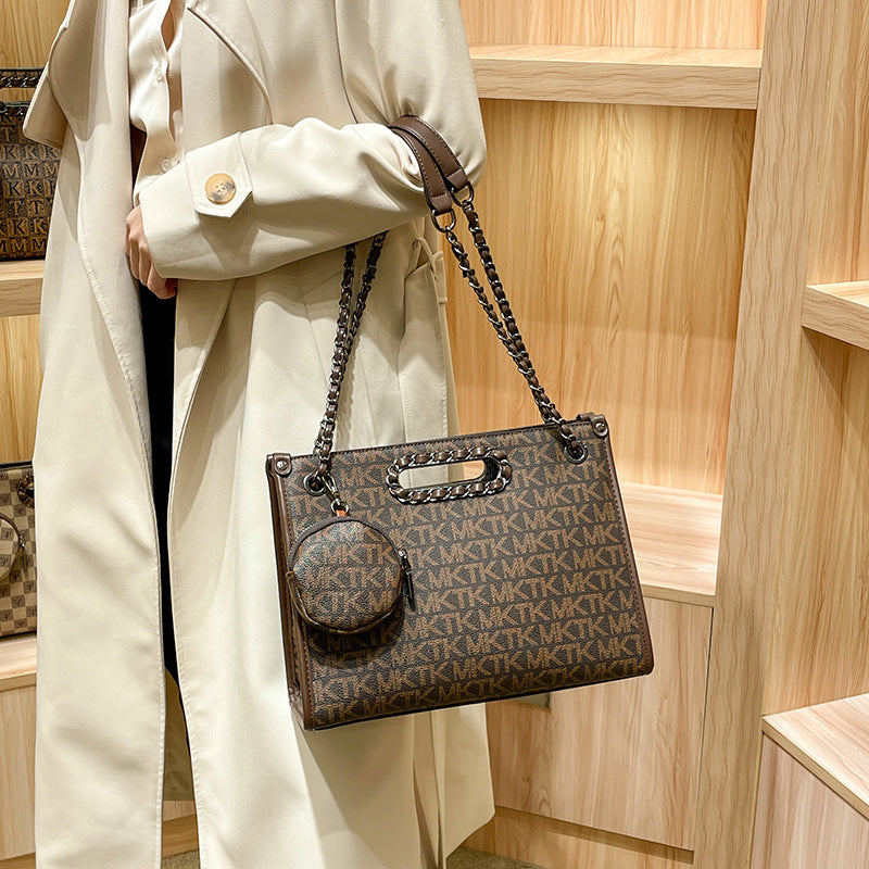 Women's Big Large Capacity Versatile Fashion Chain Shoulder Bags