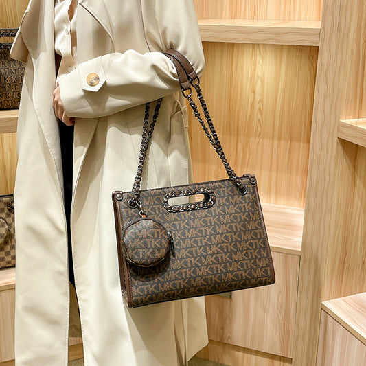 Women's Big Large Capacity Versatile Fashion Chain Shoulder Bags