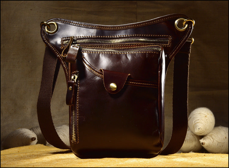 Men's Stylish Cycling Multifunctional Mobile Leg Men's Messenger Bags