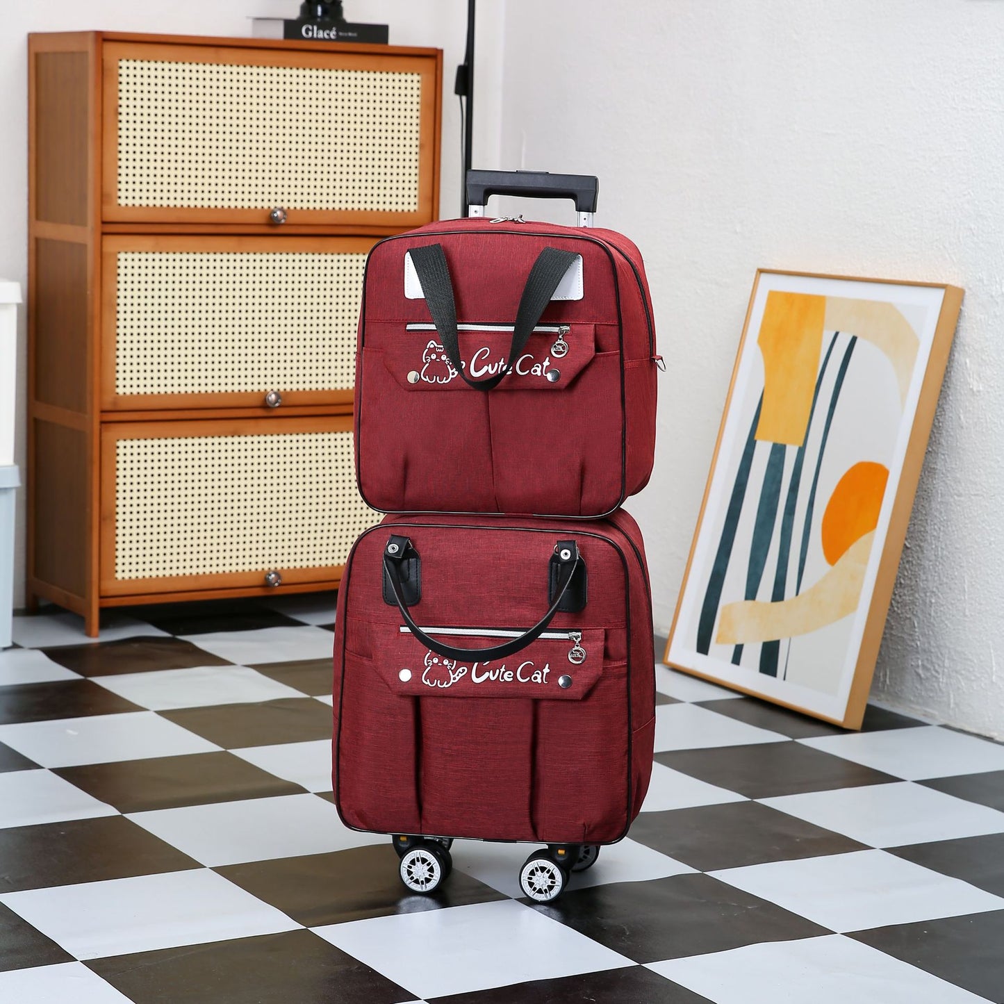 Creative Trendy Large Capacity Carry-on Folding Travel Bags