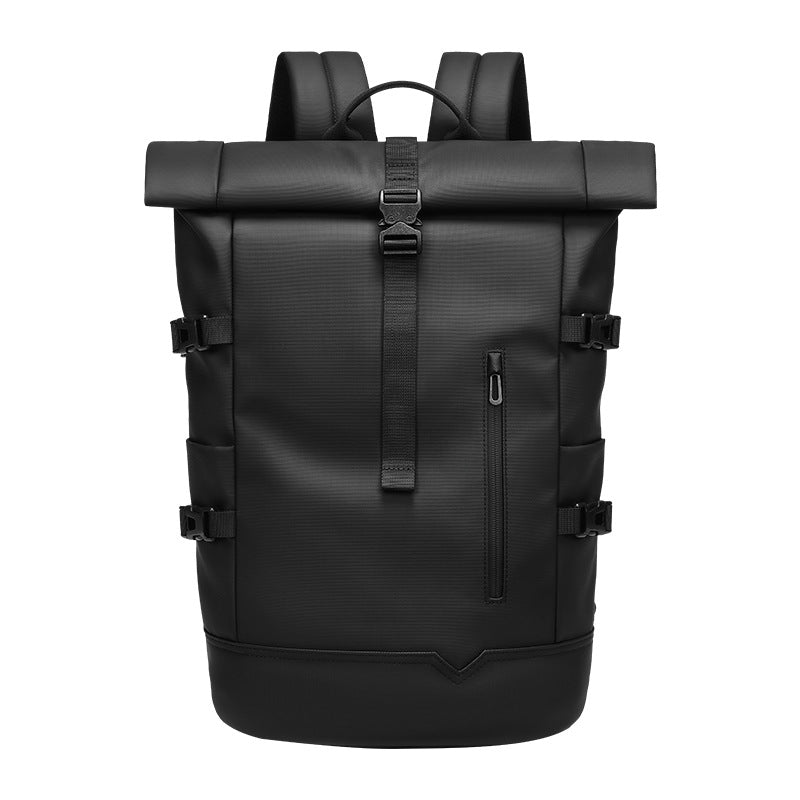 Men's Fashion Trend Curved Edge Large Capacity Computer Backpacks