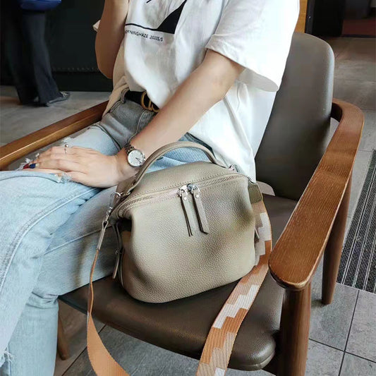 Women's Long Line Trendy Korean Style Portable Shoulder Bags