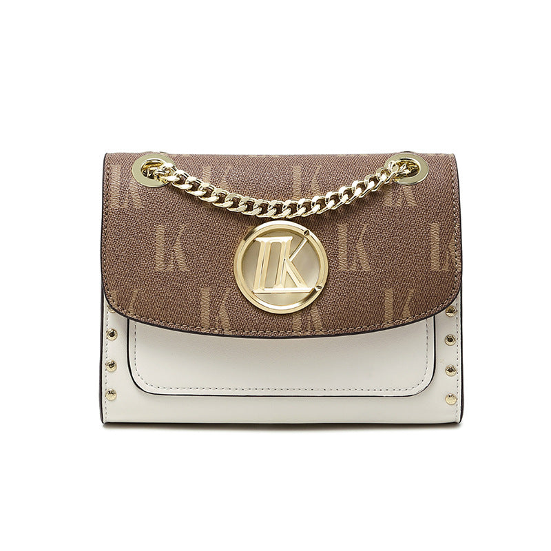 Women's Genuine Leather Fashion Portable Chain Shoulder Bags