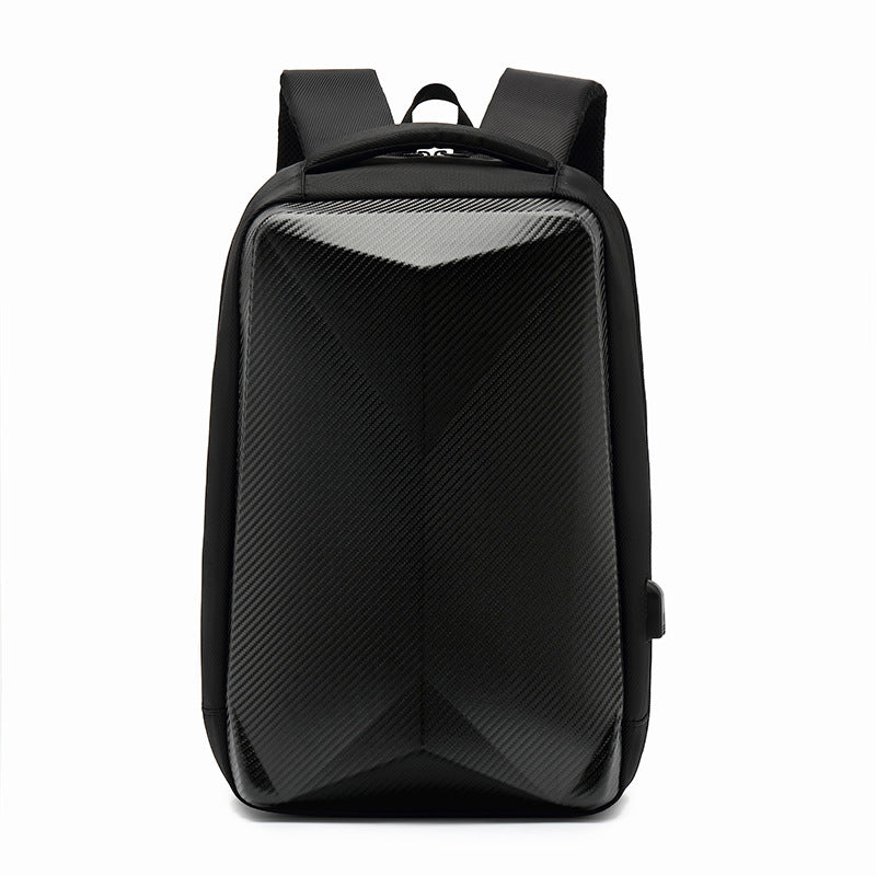 Men's Neutral Stylish Hard Large Capacity Waterproof Backpacks