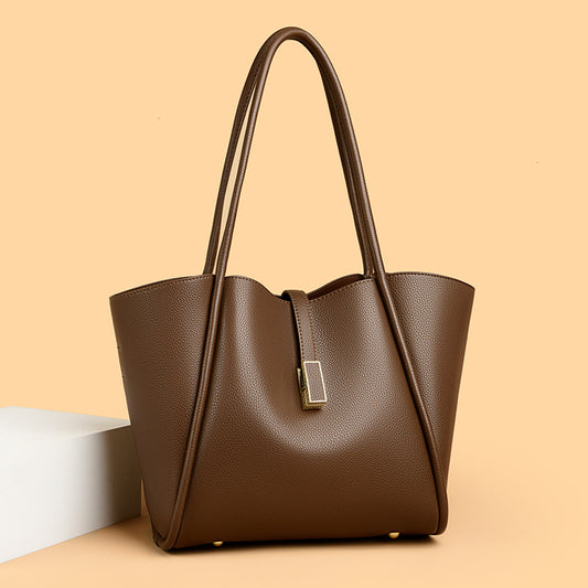 Women's High-grade Simple Large Capacity Totes Trendy Handbags