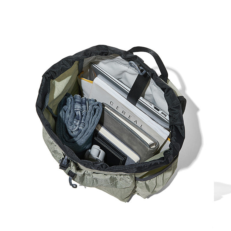 Drawstring Pull String Sport Climbing Niche College Backpacks
