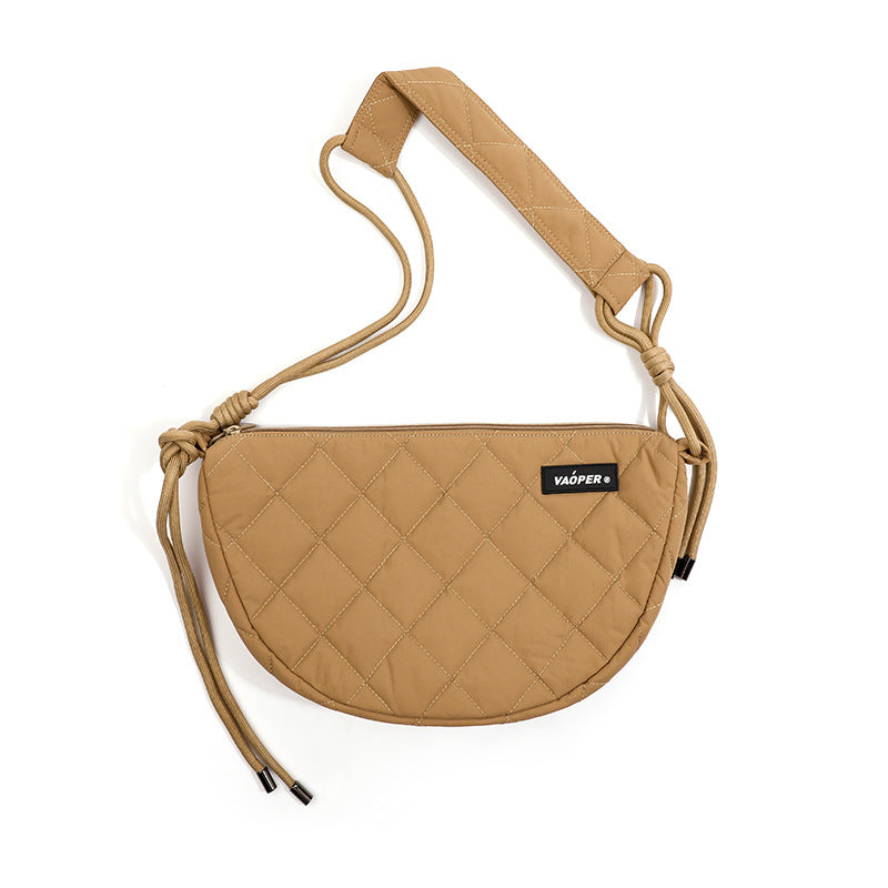Men's Hello Fashion Down Female Riding Dumpling Bags