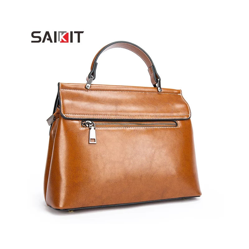 Women's Genuine Leather Fashion Versatile Female Crossbody Bags