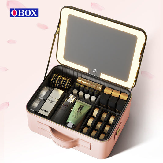 Portable Large Capacity South Korean Style Cosmetic Bags