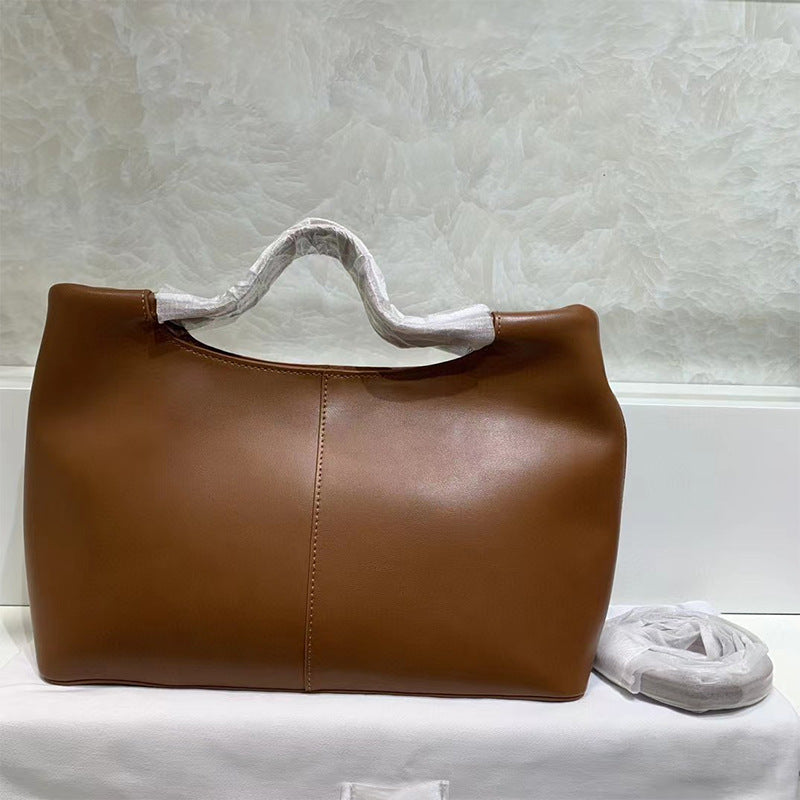 Genuine Leather Soft Cowhide Commuter Fashion Handbags