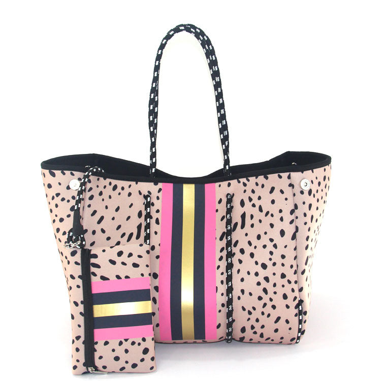 Women's Fashion Neoprene Big Large Beach Travel Bags